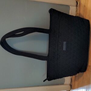 Vera Bradley black quilted bag